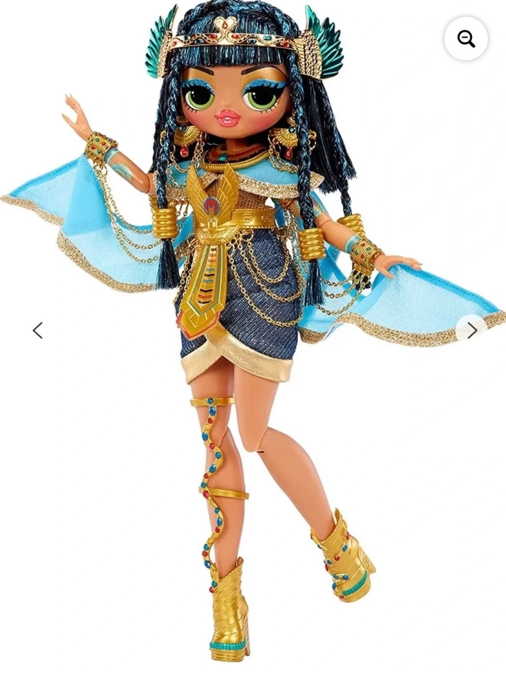 L.O.L. Surprise! Fierce Cleopatra Doll - Blue & Gold